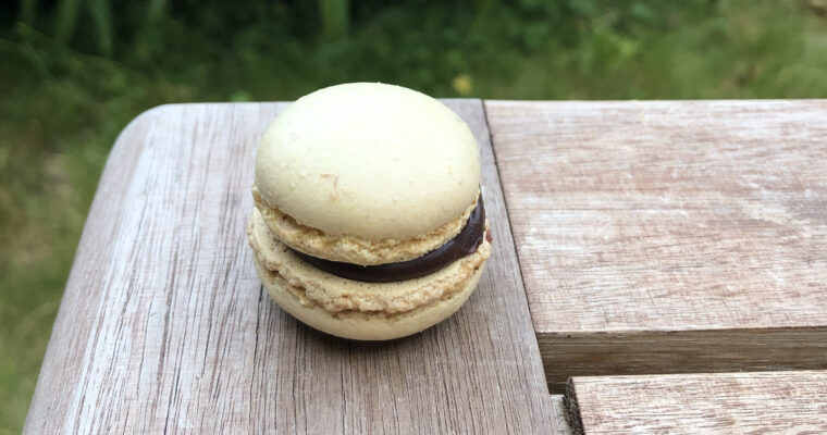 Garniture pour macarons au chocolat noir