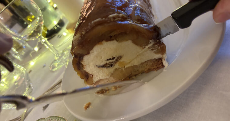 Bûche Pom’ tatin