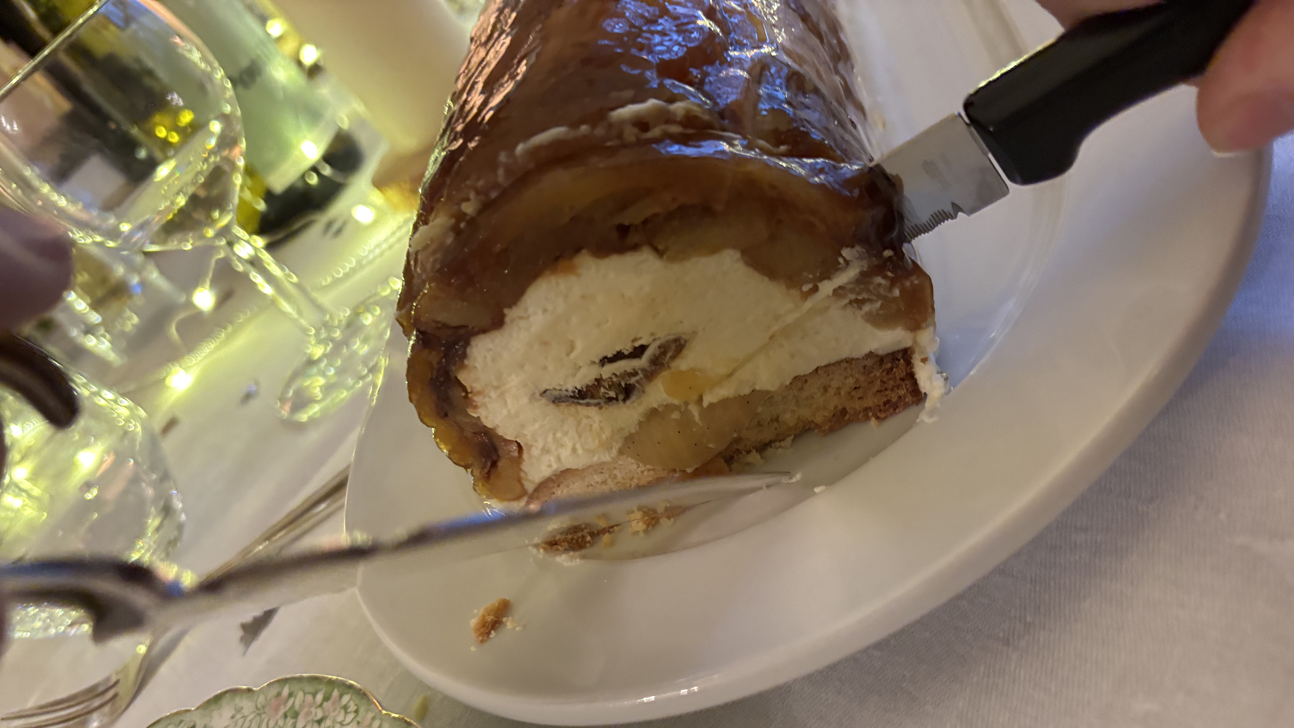 Bûche Pom’ tatin