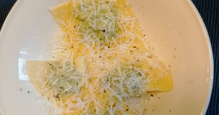 Farce pour ravioles ricotta épinards