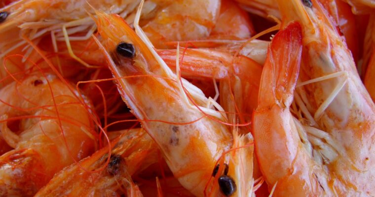 Scampi au curry