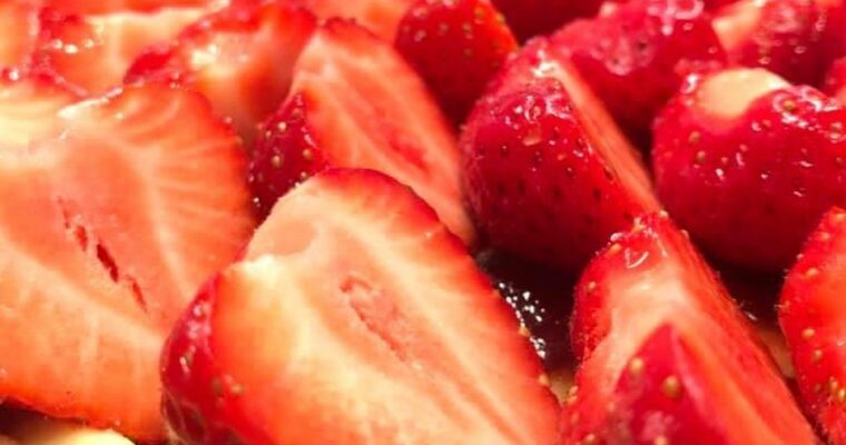 Tarte aux fraises de Sweety