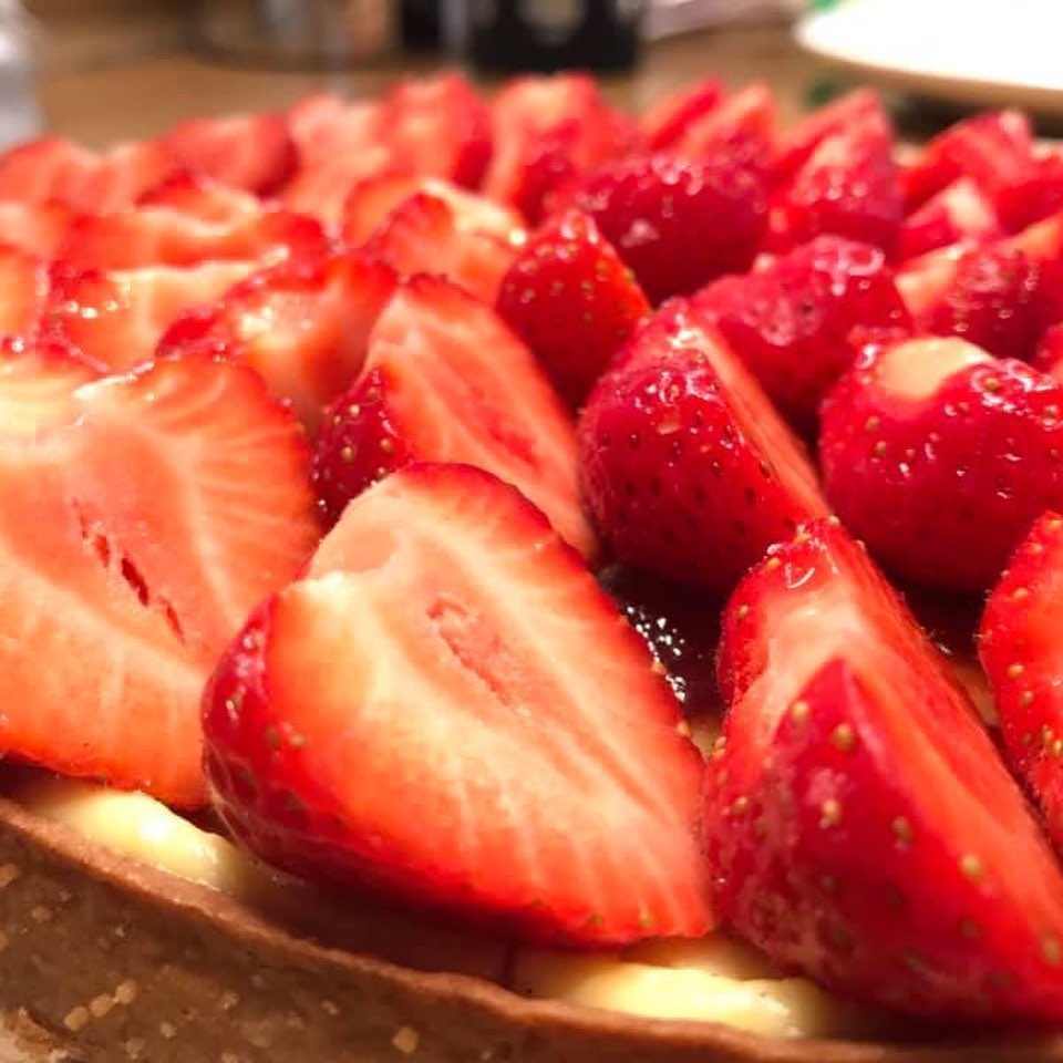 Tarte aux fraises de Sweety