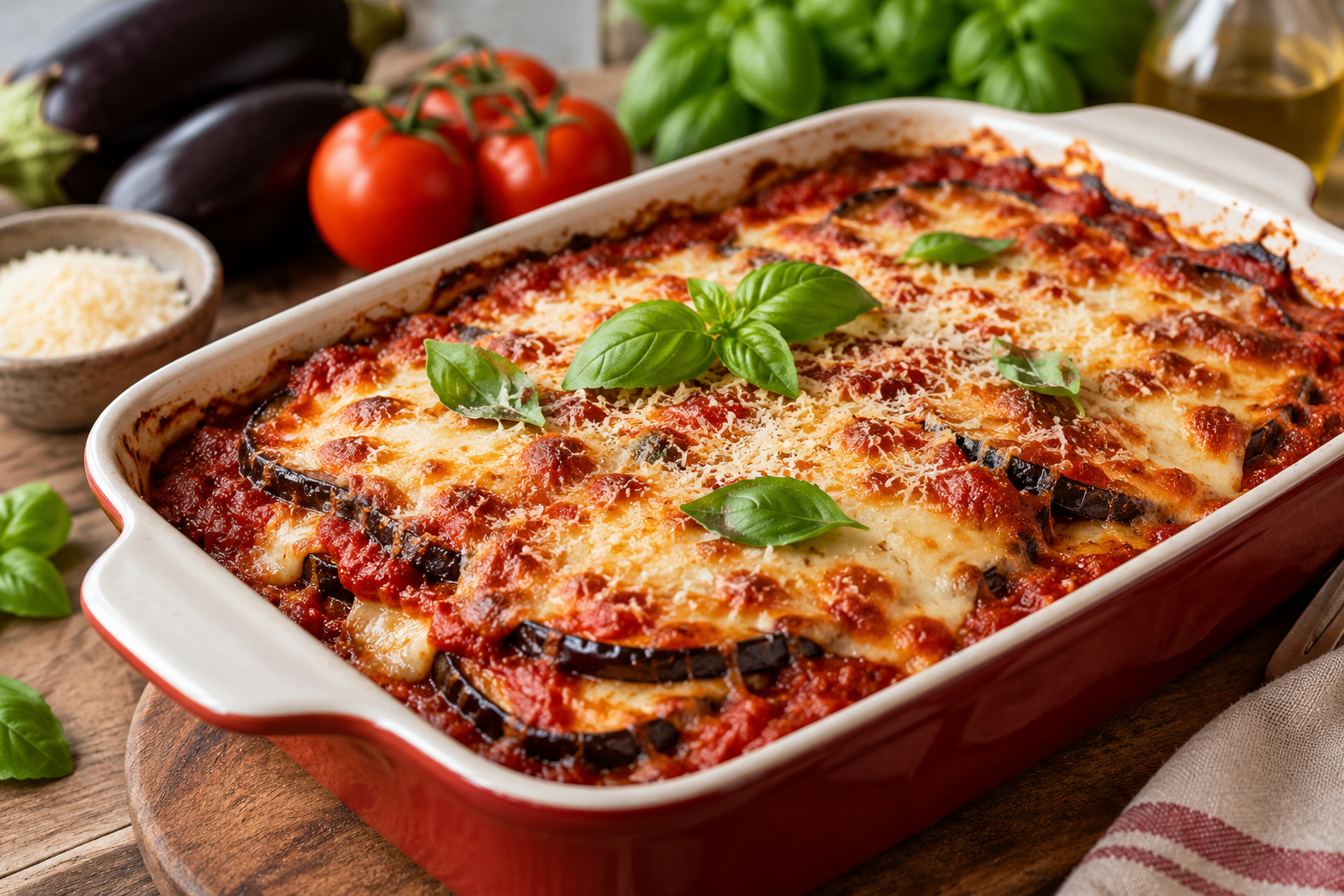 Aubergine alla parmigiana