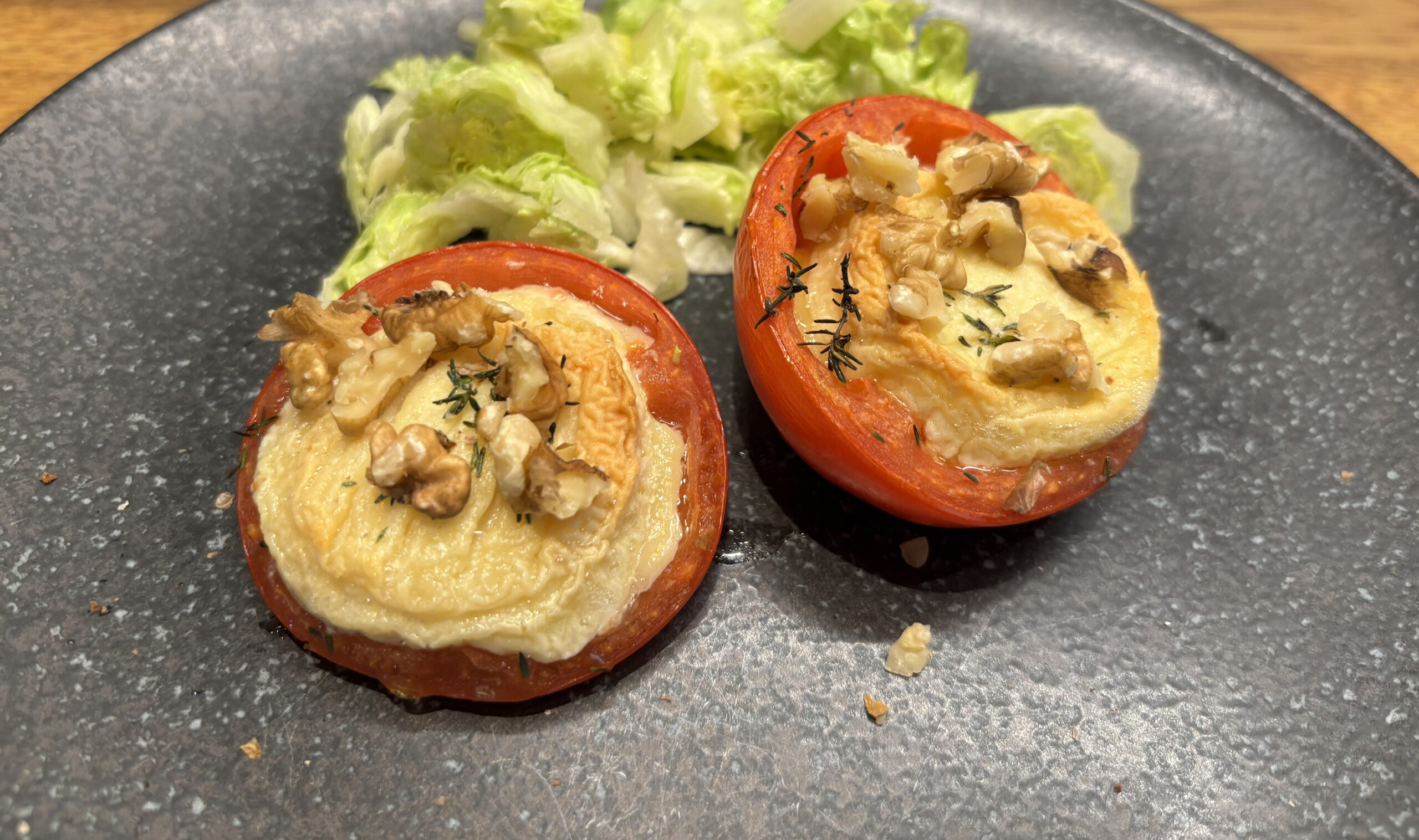 Tomates au fromage de chèvre