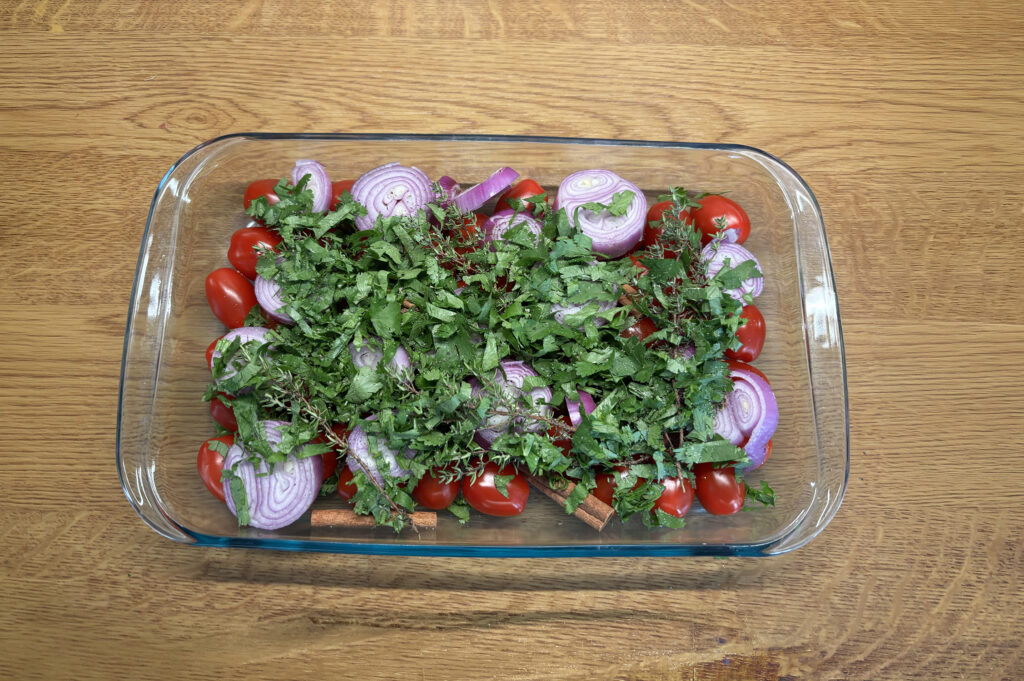 Riz tomates confites
